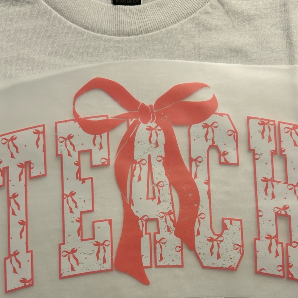 TEACHER Graphic tshirt custom made to order. Sizes small -3X